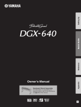 Yamaha Portable Grand DGX-640 Manuale del proprietario