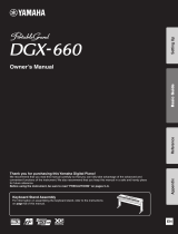 Yamaha DGX-660 Manuale utente