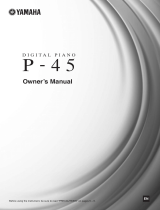 Yamaha P45B Manuale utente