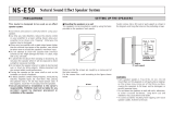 Yamaha E-50 Manuale utente