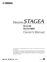 Yamaha ELCU-M02 Manuale del proprietario