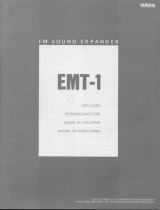 Yamaha EMT-1 Manuale del proprietario
