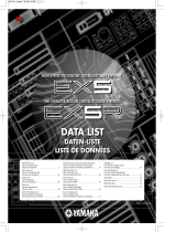 Yamaha EX5R Scheda dati