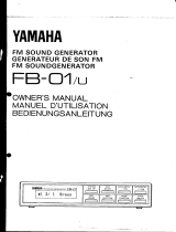 Yamaha FB-01 Manuale del proprietario