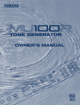 Yamaha MU100R Manuale del proprietario