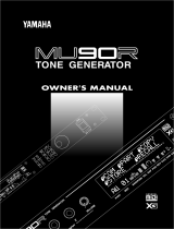 Yamaha MU90R Manuale del proprietario