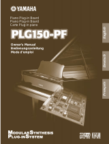 Yamaha PLG150-PF Manuale del proprietario