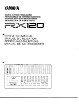 Yamaha RX-120 Manuale del proprietario
