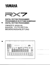 Yamaha RX7 Manuale del proprietario