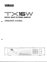 Yamaha TX16W Manuale del proprietario