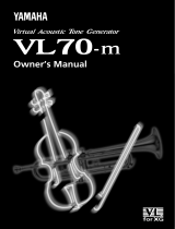 Yamaha VL70-m Manuale utente