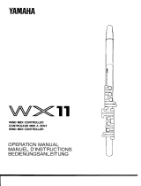 Yamaha WX-11 Manuale del proprietario
