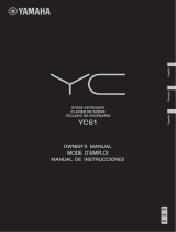 Yamaha YC61 Manuale del proprietario
