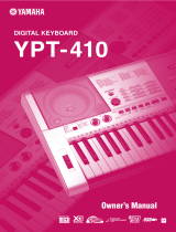 Yamaha YPT-410 Manuale utente