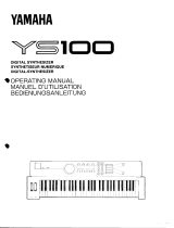 Yamaha YS100 Manuale del proprietario