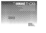Yamaha T-09 Manuale del proprietario