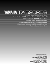 Yamaha TX-590RDS Manuale utente