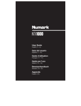 Numark  NTX1000  Manuale utente