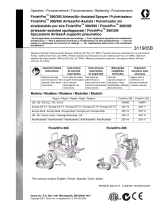 Graco 311905B FineFinishPro 390/395 Airless/Air Assisted Sprayers Manuale utente