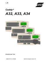 ESAB A32, A33, A34 Caddy® Manuale utente