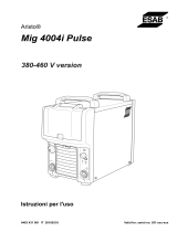 ESAB Aristo® Mig 4004i Pulse Manuale utente