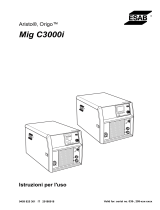 ESAB Aristo Mig C3000i Manuale utente