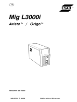 ESAB Mig L3000i Origo™ Mig L3000i, Aristo® Mig L3000i Manuale utente