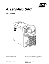 ESAB Aristo®Arc 500 Manuale utente