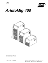 ESAB AristoMig 400 Manuale utente