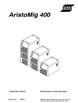 ESAB AristoMig 400 Manuale utente