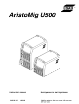 ESAB AristoMig U500 Manuale utente