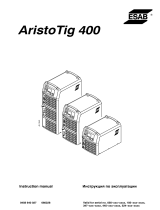 ESAB AristoTig 400 Manuale utente