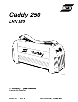 ESAB Caddy 250 Manuale utente