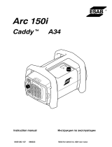 ESAB Caddy® Arc 150i Manuale utente