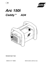 ESAB Caddy Arc 150i A34 Manuale utente