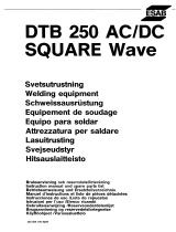 ESAB DTB 250 AC/DC Square wave Manuale utente