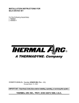 Thermal Arc Installation Guida d'installazione