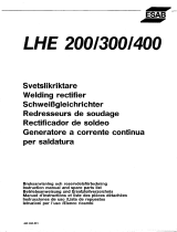 ESAB LHE 200, LHE 300, LHE 400 Manuale utente