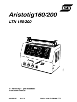 ESAB LTN 160, LTN 200 Manuale utente