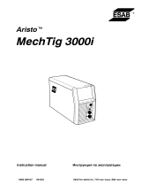 ESAB MechTig 3000i Aristo® MechTig 3000i Manuale utente