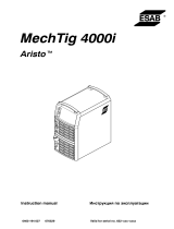ESAB MechTig 4000i Aristo® MechTig 4000i Manuale utente