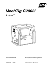 ESAB MechTig C2002i Aristo® MechTig C2002i Manuale utente