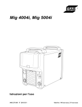 ESAB Mig 4004i, Mig 5004i Manuale utente