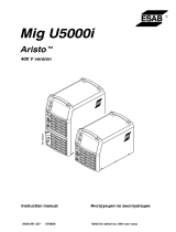 ESAB Mig U5000i Manuale utente