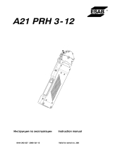 ESAB PRH 3-12 A21 PRH 3-12 Manuale utente