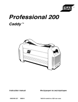 ESAB Professional 200 Caddy® Manuale utente