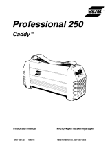 ESAB Professional 250 Caddy® Manuale utente