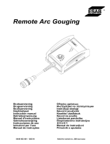 ESAB Remote Arc Gouging Manuale utente