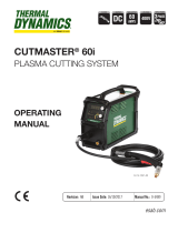 ESAB Thermal Dynamics Cutmaster 60i Plasma Cutting System Manuale utente