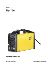ESAB Tig 160 - Buddy™ Tig 160 Manuale utente